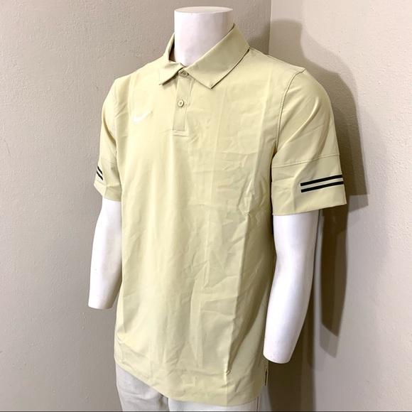 Nike Men’s Golf Yellow Gameday Polo - Picture 3 of 9